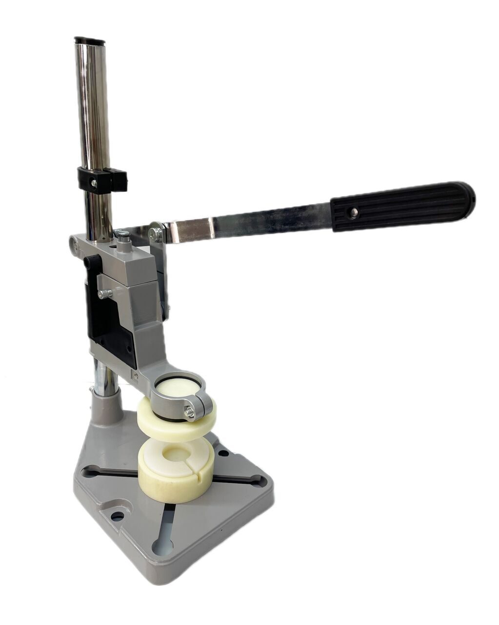 Hand press for caramel